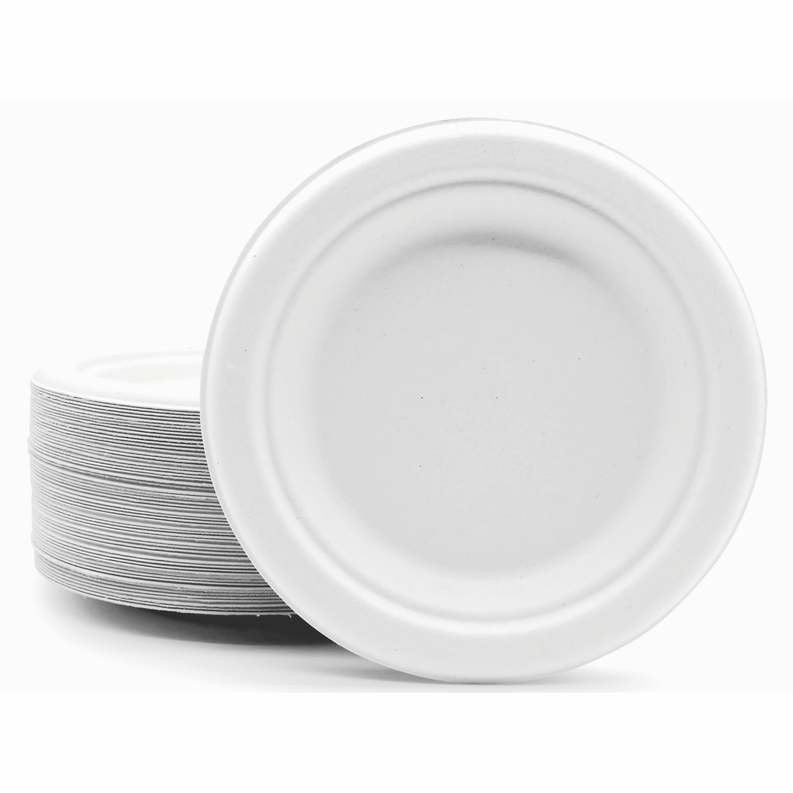 Eco-Friendly 6″ Compostable Bagasse Plate | Sustainable Dining Solutions